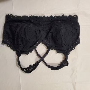 Cotton Lacey padded bralette
